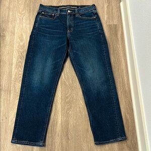 American Eagle Outfitters - Super High-Rise Ankle Straight Jeans